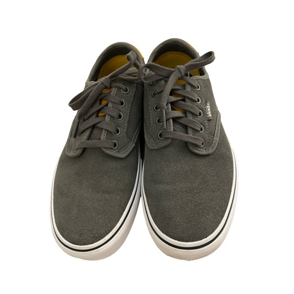 8 Vans Men's Chima Ferguson Pro Pewter Grey Mango Mojito Skate shoes EUC
